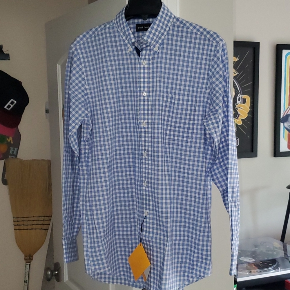 Paul Fredrick Men's button-down shirt MED